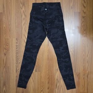 Lululemon Align Pant 28" Heritage Camo Deep Coal Multi/ 6